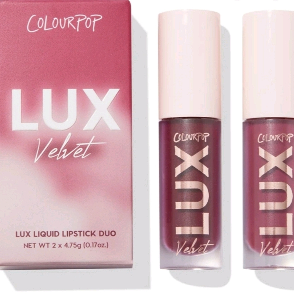 Colourpop LUX Velvet Liquid Lipstick Duo